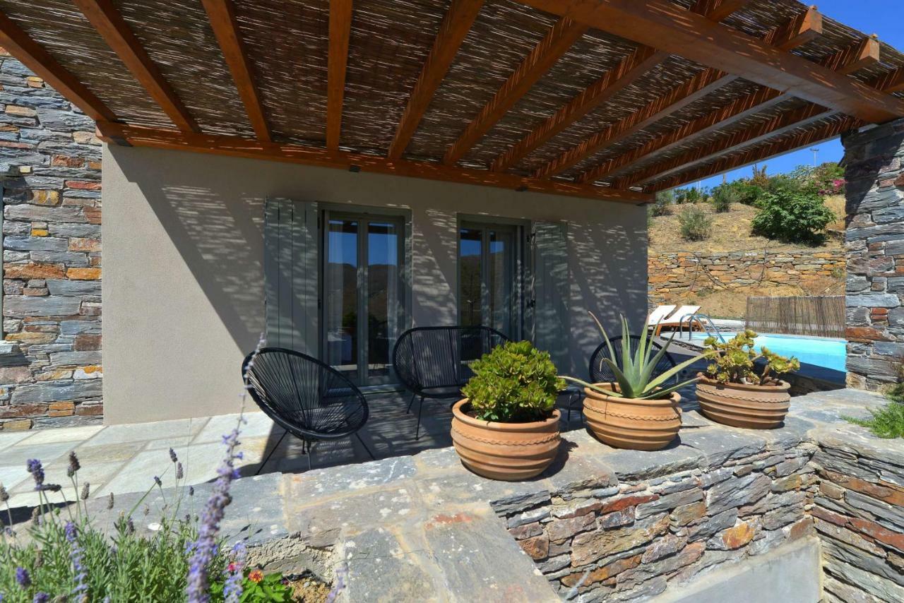 Luxurious 2019Blt Seaview Villa Wth Swimming Pool Korissia  Eksteriør bilde