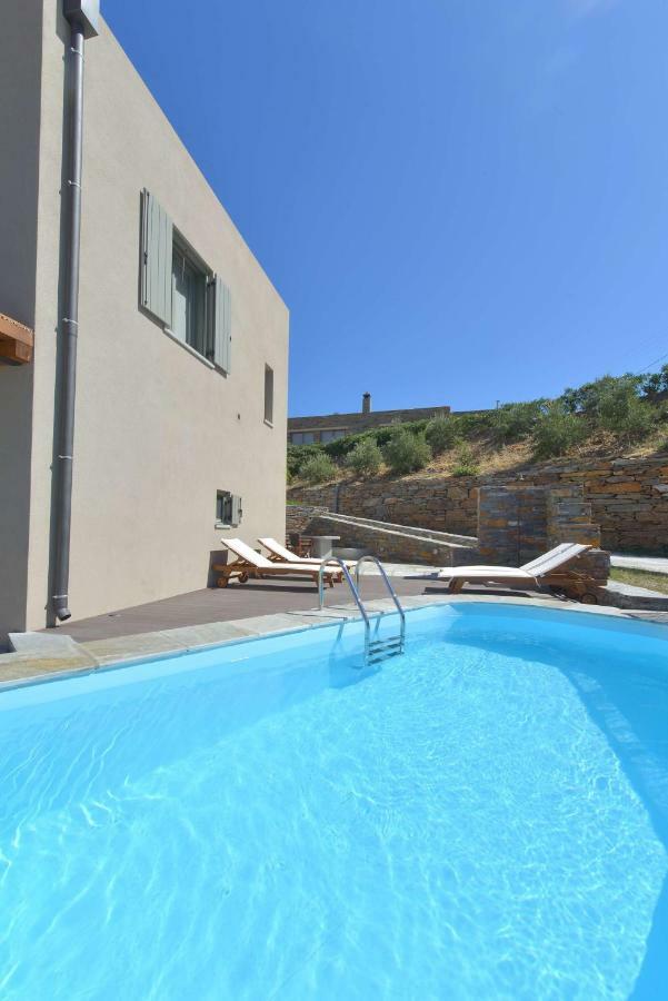 Luxurious 2019Blt Seaview Villa Wth Swimming Pool Korissia  Eksteriør bilde